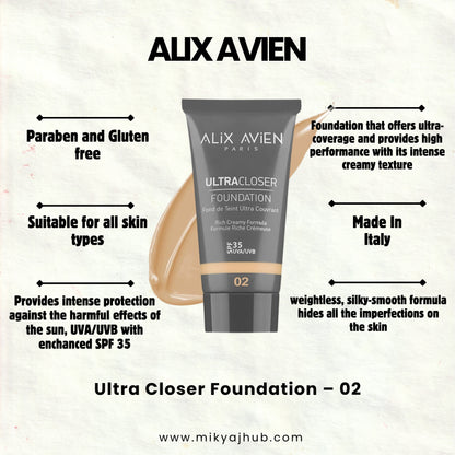 Ultra Closer Foundation – 02