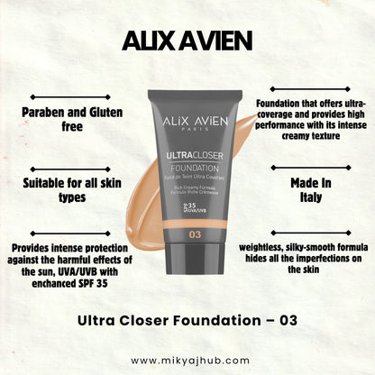 Ultra Closer Foundation – 03