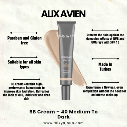 ALIX AVIEN BB CREAM-40 - MEDIUM TO DARK