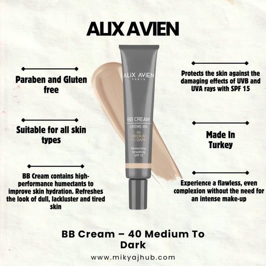 ALIX AVIEN BB CREAM-40 - MEDIUM TO DARK