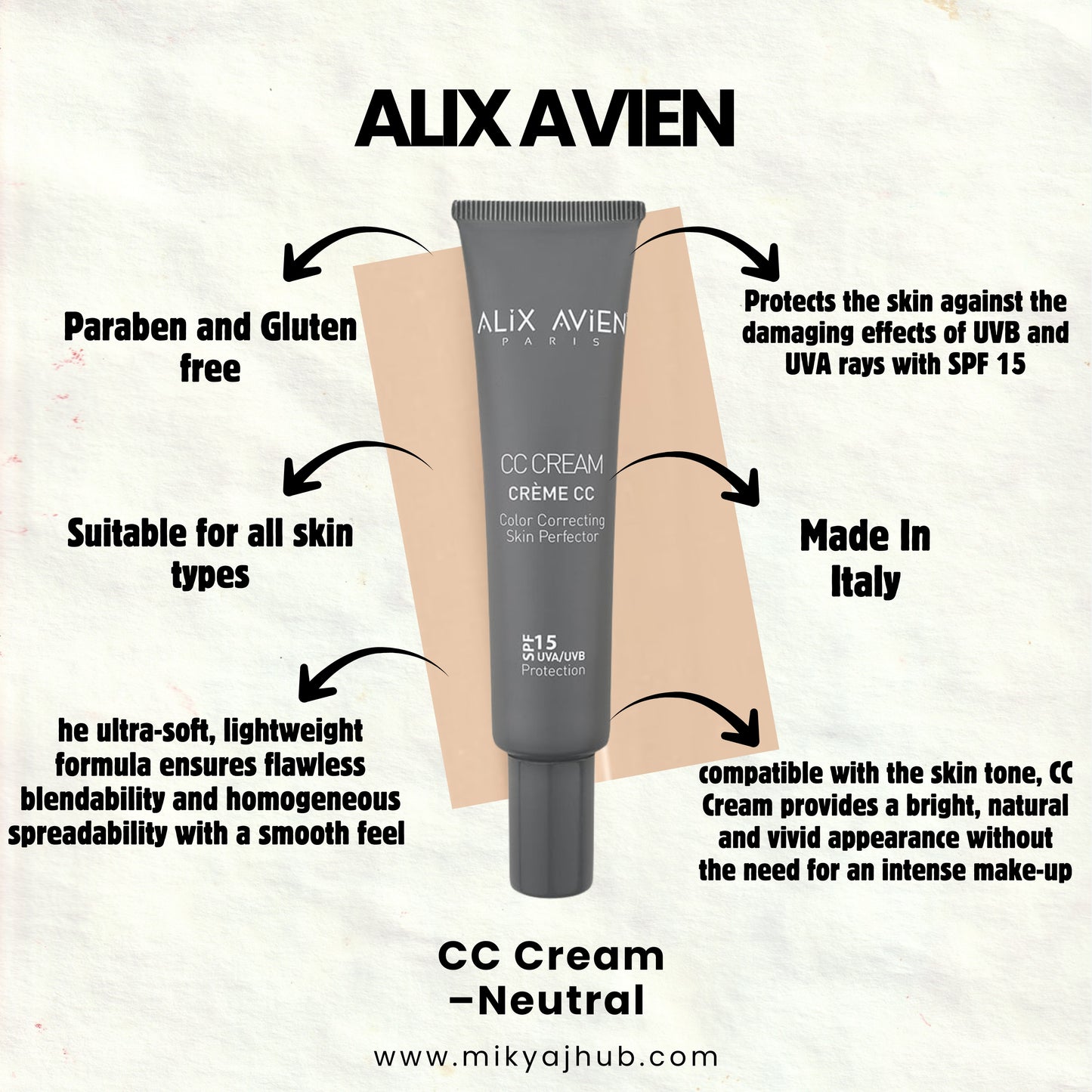 ALIX AVIEN CC CREAM NEUTRAL