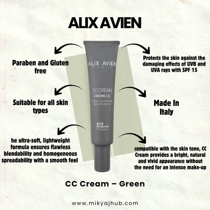 ALIX AVIEN CC CREAM GREEN