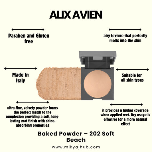 ALIX AVIEN BAKED POWDER - 202 Soft Beach