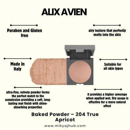 ALIX AVIEN BAKED POWDER - 204 True Apricot