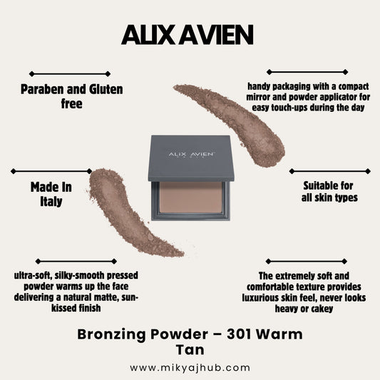 ALIX AVIEN BRONZING POWDER 301 Warm Tan