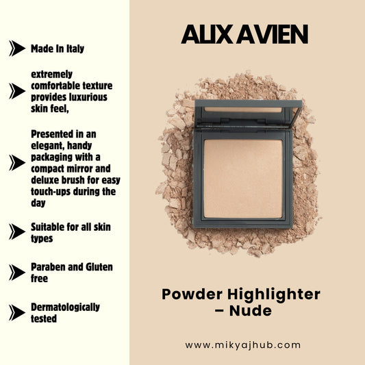 ALIX AVIEN POWDER HIGHLIGHTER NUDE
