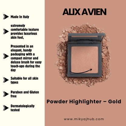 ALIX AVIEN POWDER HIGHLIGHTER GOLD