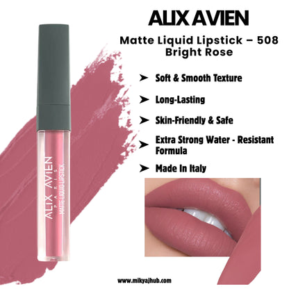 Matte Liquid Lipstick – 508 Bright Rose