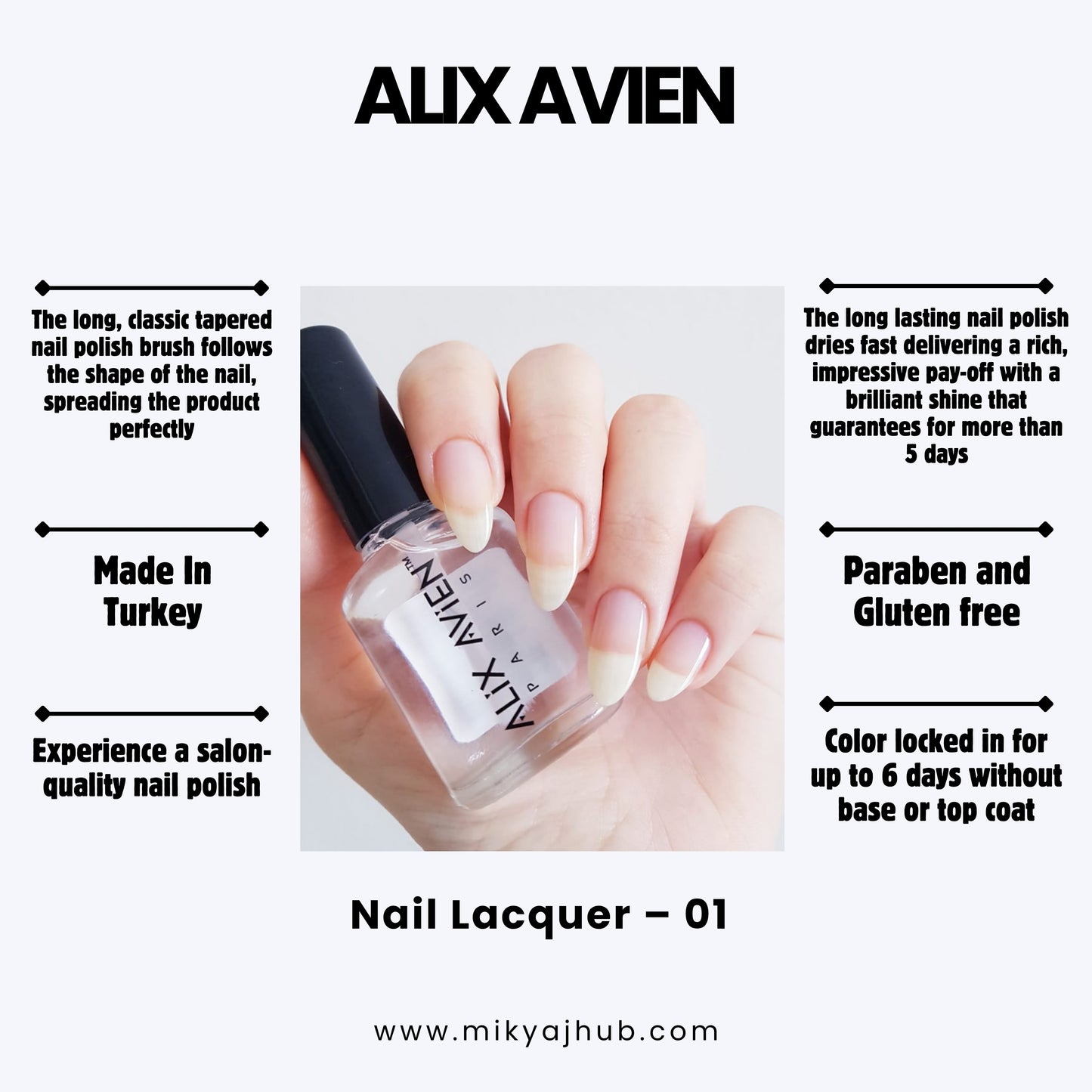 ALIX AVIEN NAIL POLISH 1