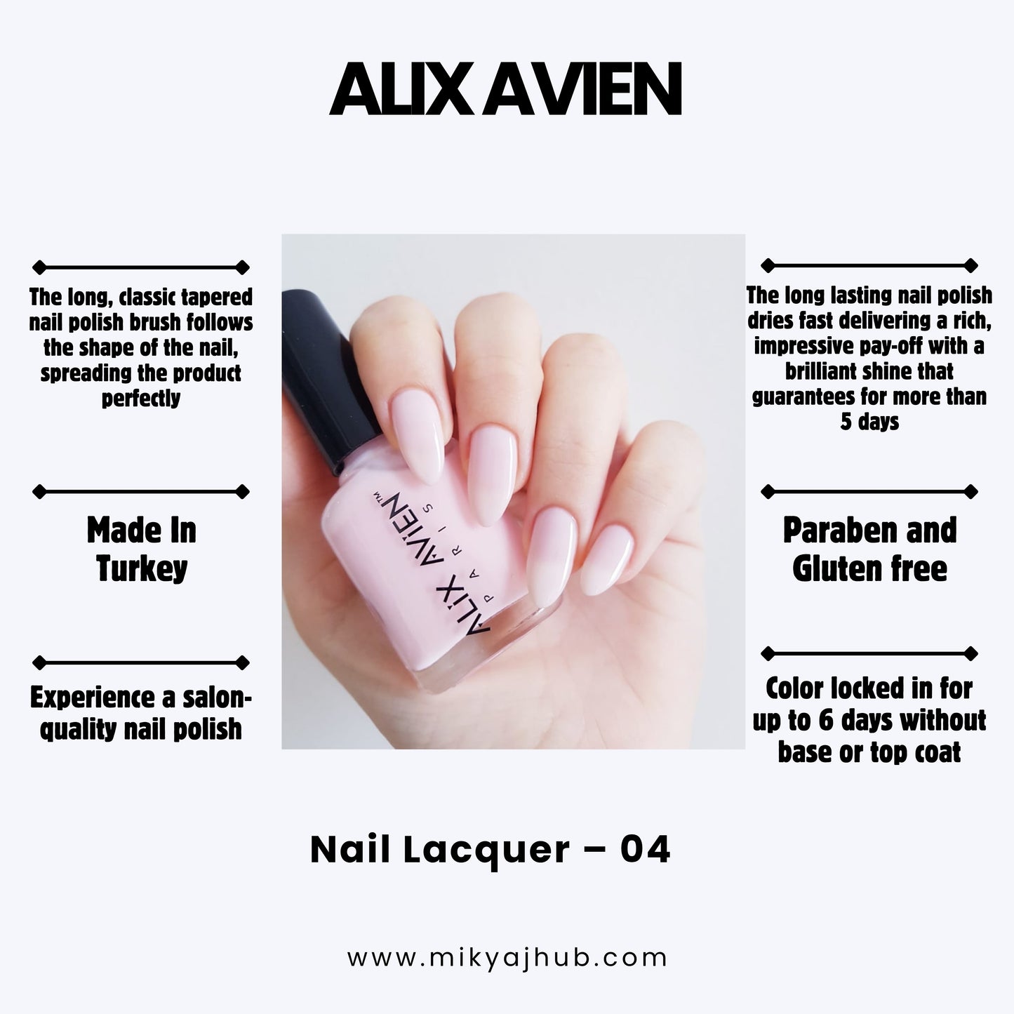 ALIX AVIEN NAIL POLISH 4