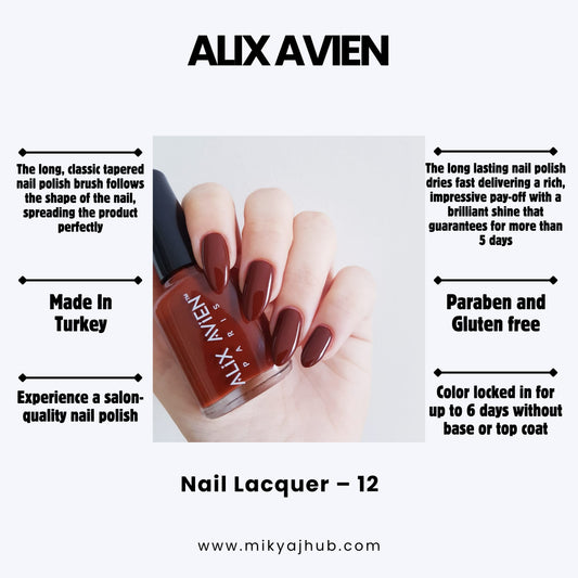 ALIX AVIEN NAIL POLISH 12
