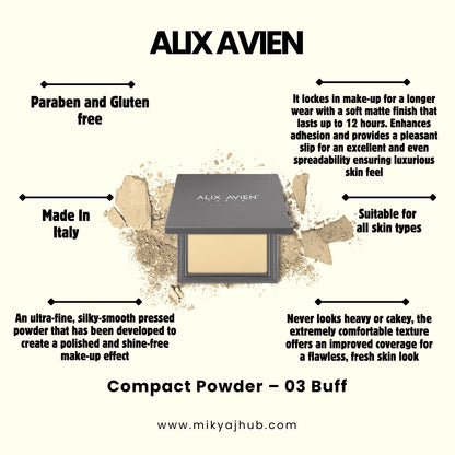 ALIX AVIEN COMPACT POWDER-P03 - BUFF