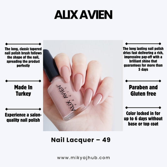 ALIX AVIEN NAIL POLISH 49