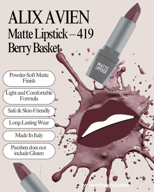 Matte Lipstick – 419 Berry Basket
