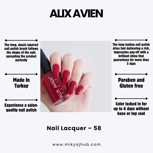 ALIX AVIEN NAIL POLISH 58