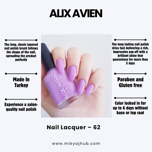 ALIX AVIEN NAIL POLISH 62