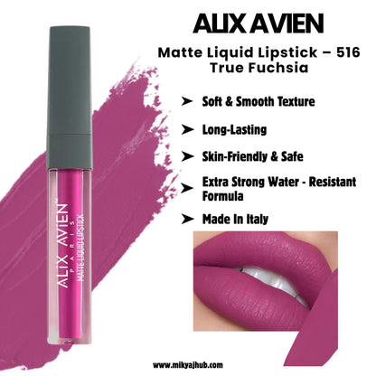 Matte Liquid Lipstick – 516 True Fuchsia