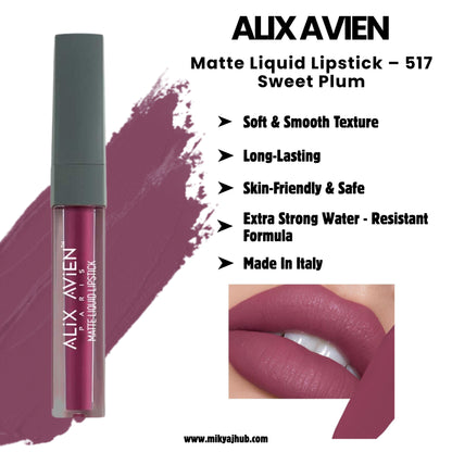 Matte Liquid Lipstick – 517 Sweet Plum