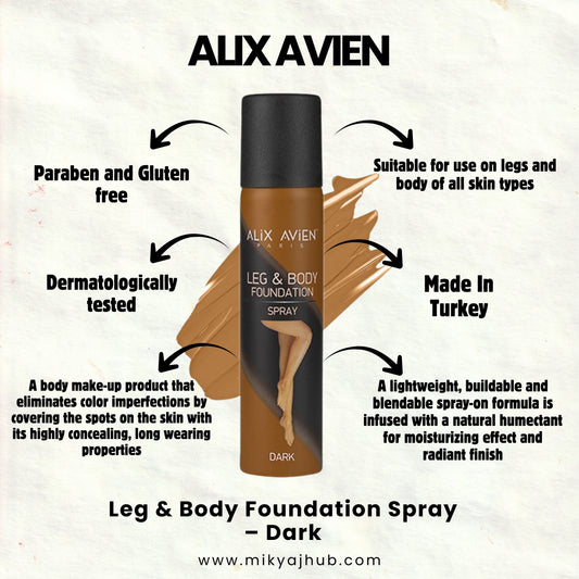 LEG & BODY SPRAY fdt- DARK