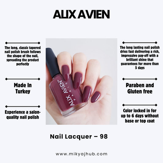 ALIX AVIEN NAIL POLISH 98