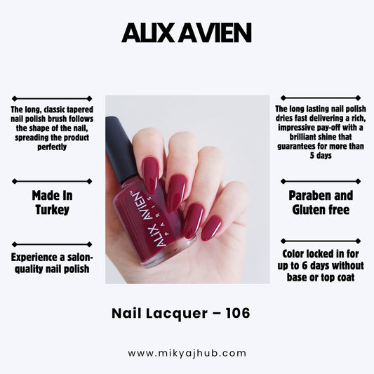 ALIX AVIEN NAIL POLISH 106