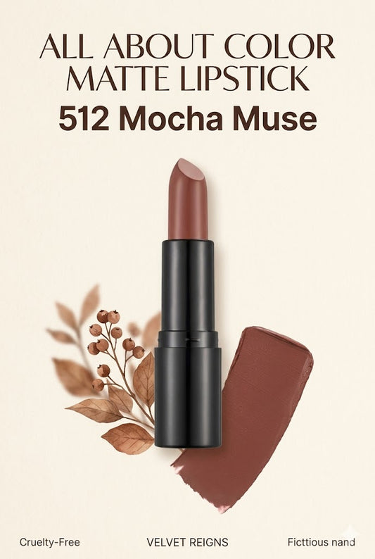 Callista Matte Lipstick 512 Mocha Muse