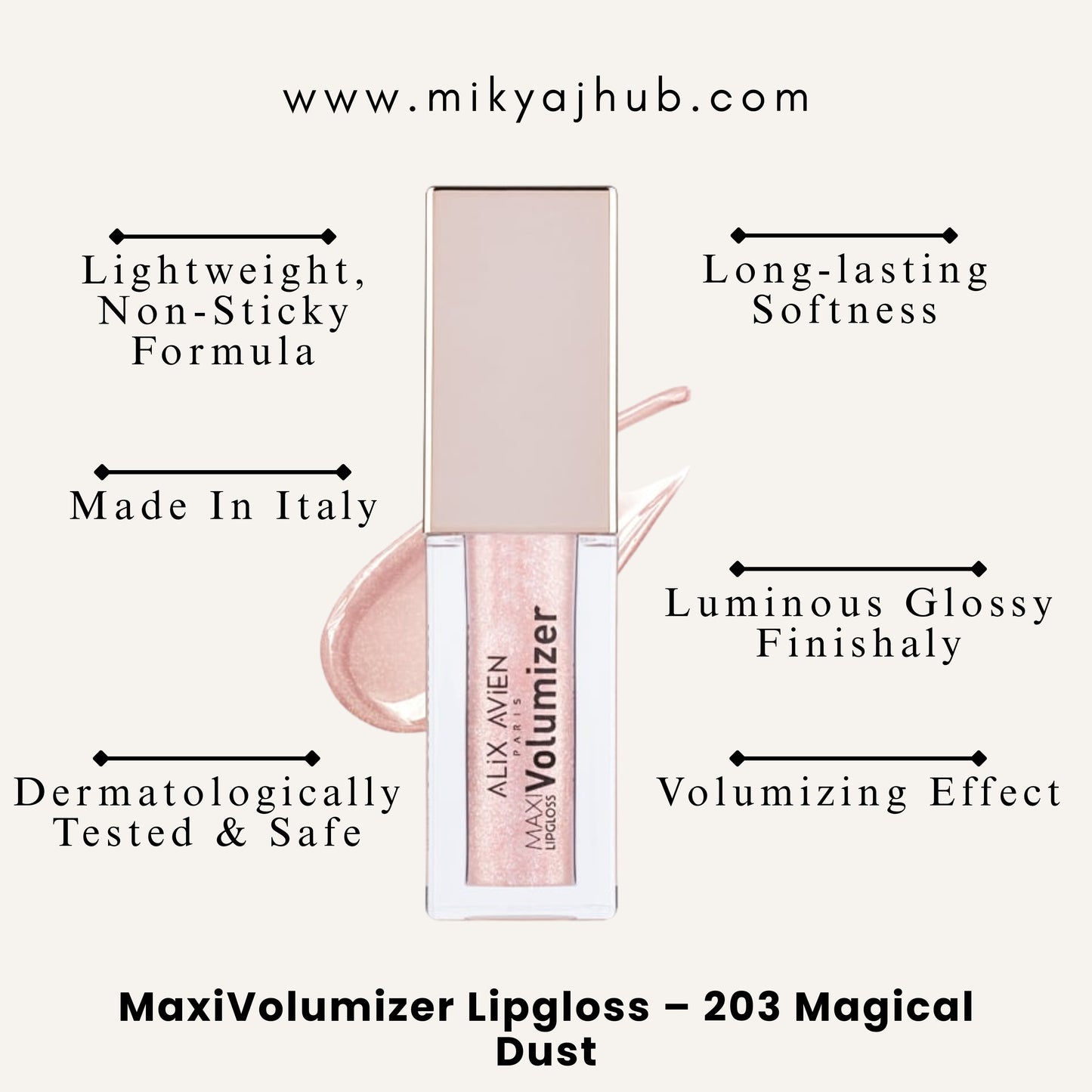 MaxiVolumizer Lipgloss – 203 Magical Dust