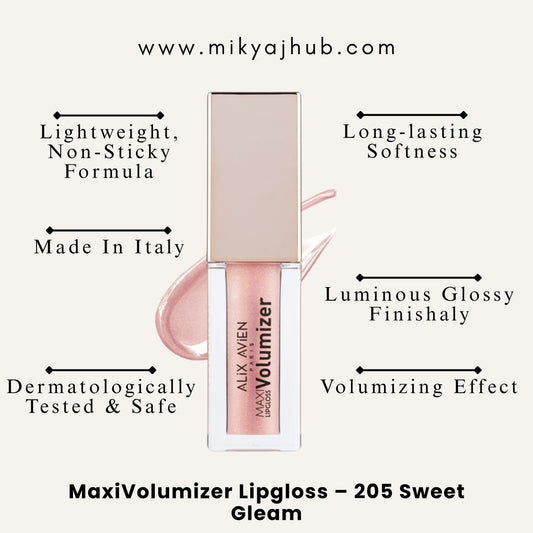 MaxiVolumizer Lipgloss – 205 SWEET GLEAM