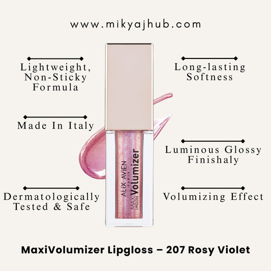 MaxiVolumizer Lipgloss – 207 Rosy Violet