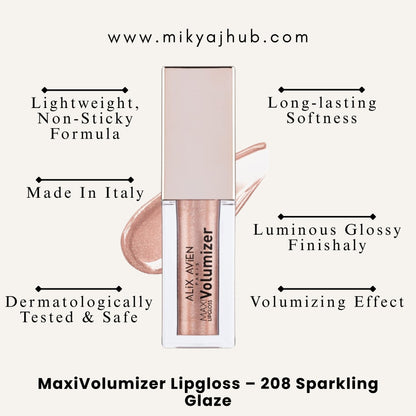 MaxiVolumizer Lipgloss – 208 Sparkling Glaze