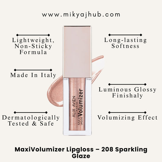 MaxiVolumizer Lipgloss – 208 Sparkling Glaze