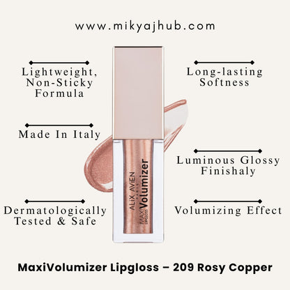 MaxiVolumizer Lipgloss – 209 Rosy Copper