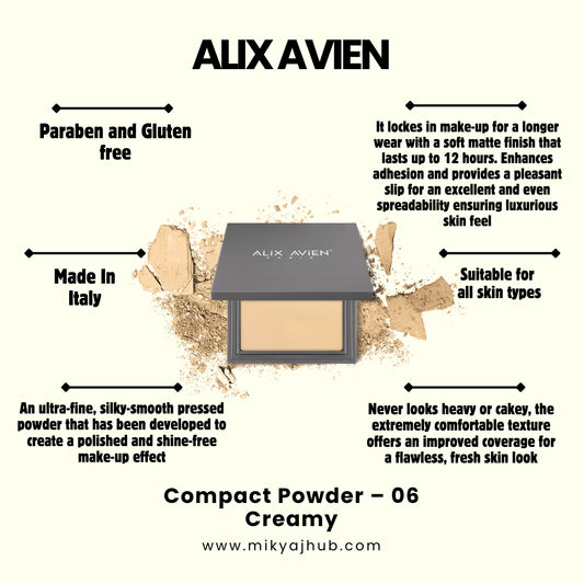 ALIX AVIEN COMPACT POWDER-P06 - CREAMY