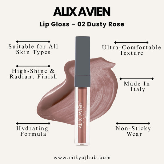 Lip Gloss – 02 Dusty Rose