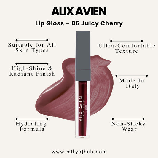 Lip Gloss – 06 Juicy Cherry