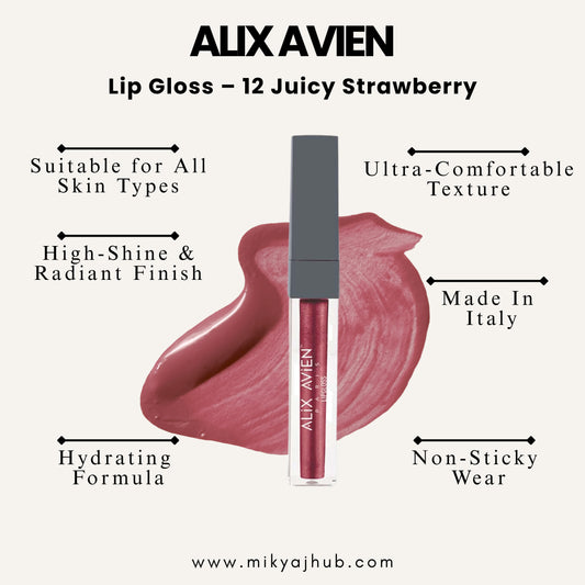 Lip Gloss – 12 Juicy Strawberry