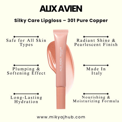 Silky Care Lipgloss - 301 Pure Copper