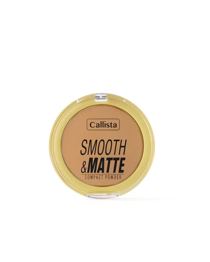 CALLISTA  SMOOTH & MATTE COMPACT POWDER 30 DARK HONEY