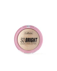 CALLISTA SO BRIGHT BAKED HIGHLIGHTER 01 SNOWY GLOWY LIGHT