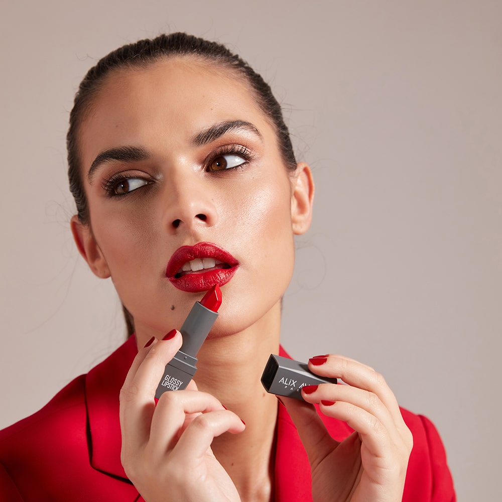 Glossy Lipstick – 324 Raspberry Marmalade