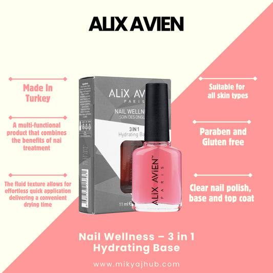 Nail Wellness – 3 in 1 Hydrating Base