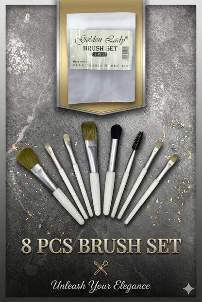 Golden Lady 8 pcs Brusher Set