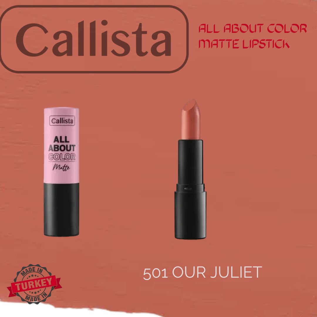 Callista Matte Lipstick 501 Our Juliet