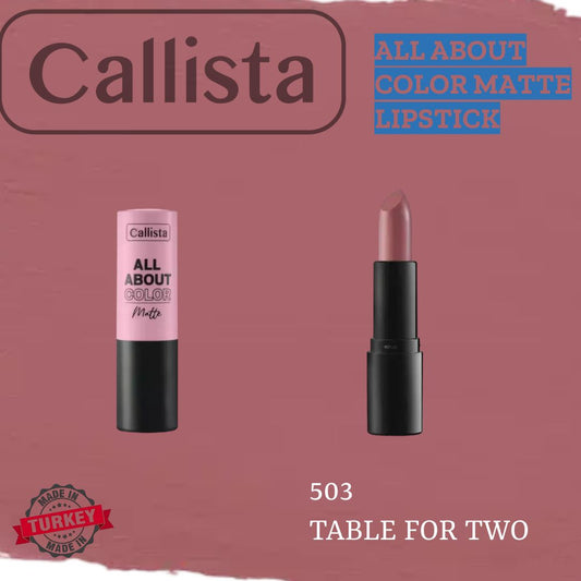 Callista Matte Lipstick 503 Table For Two