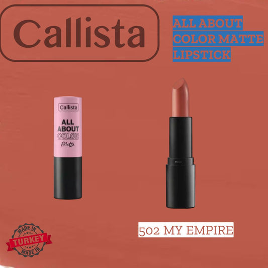 Callista Matte Lipstick 502 My Empire