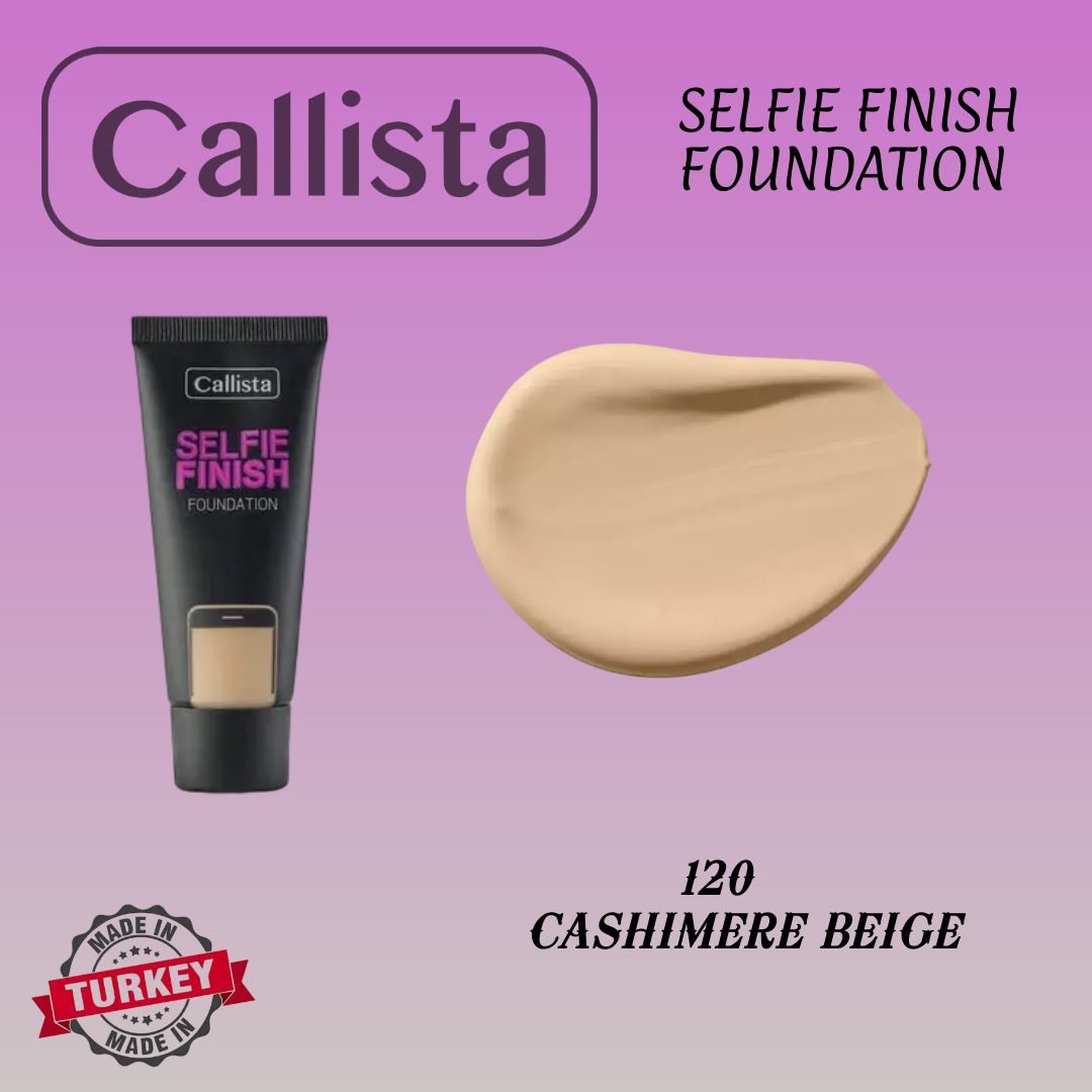Callista Selfie Finish Foundation 120 Cashimere Beige