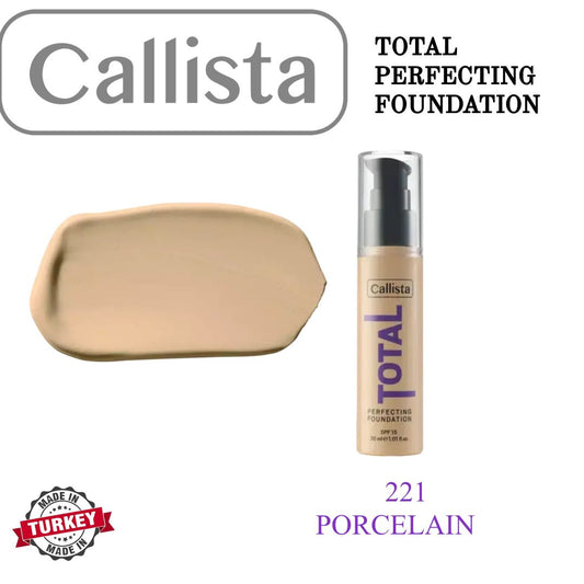 Callista Total Perfecting Foundation 221 Porcelain