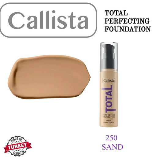 Callista Total Perfecting Foundation 250 Sand