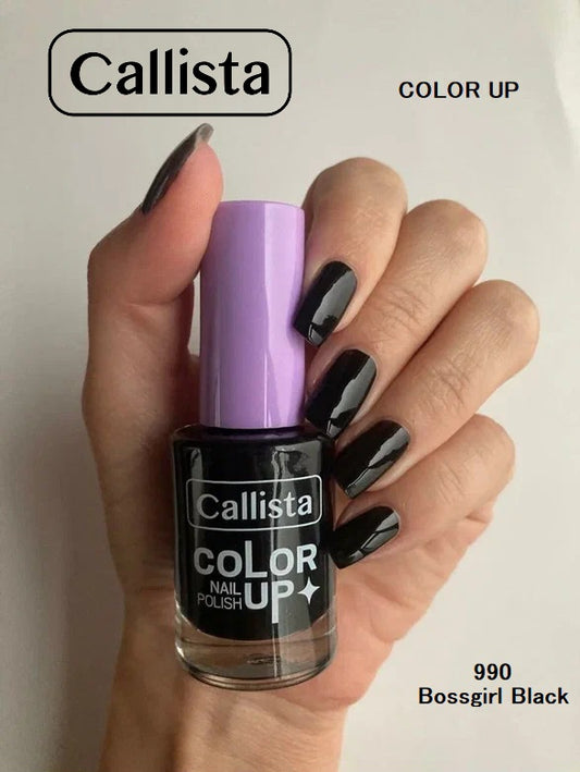 Callista Nail Polish 990 BossGirl Black