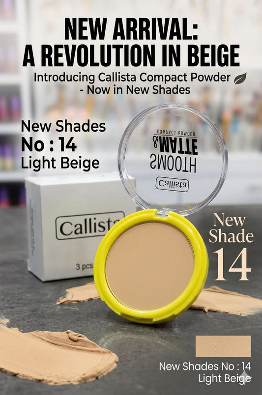 Callista Compact Powder 14 Light Beige